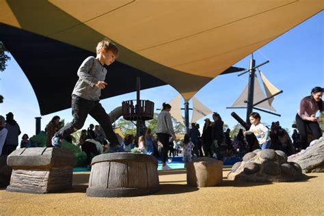 City of Sarasota opens new playground and splash pad at Bayfront Park