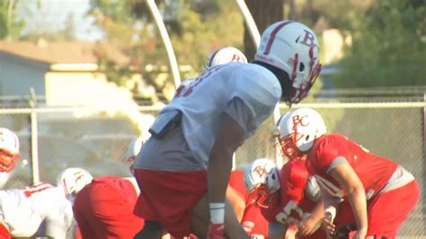 Bakersfield College gets new football helmets for player safety