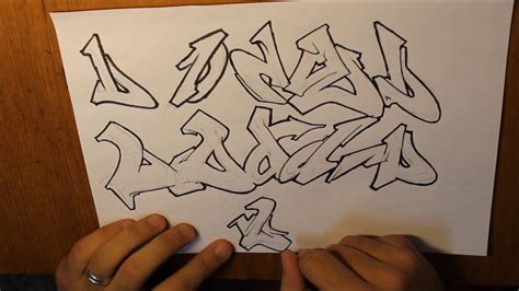 Graffiti Letter D Wildstyle