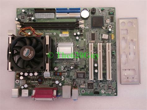 MSI MS-6754 VER 1.0 845GLMS-L Socket 478 Motherboard + Intel P4 1.8GHz ...