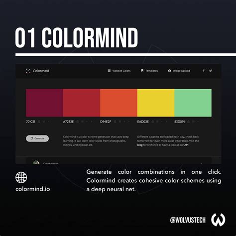 8 Useful AI Tools For Designers For 2021 in 2021 | Color scheme ...