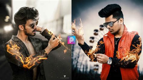 Fire hand Editing Background Png Download for Picsart & Photoshop [HD]