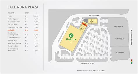 Lake Nona site plan - Southeast Centers