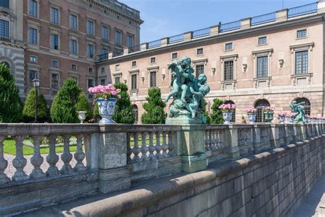 The Swedish Royal Palace editorial stock photo. Image of architecture ...