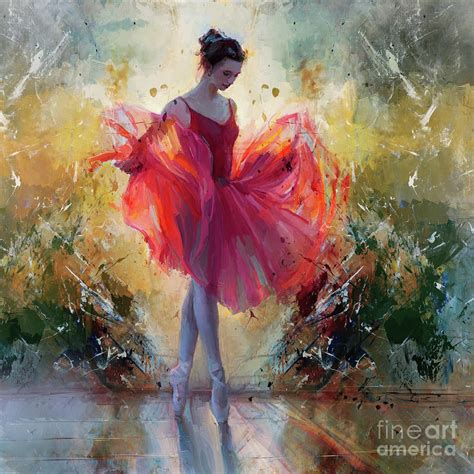 Home & Living Dancer painting Dancing girl original oil painting on canvas Female original art ...