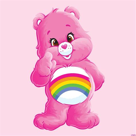 Cheer Bear | Care bears vintage, Bear wallpaper, Bear art