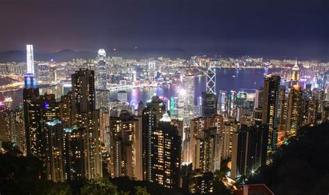 Hong Kong at Night - Geoff Boeing