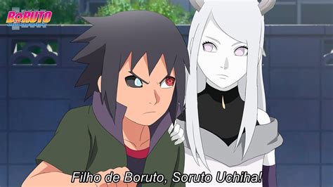 Soruto Uchiha, Filho de Boruto e Sarada o Ninja mais Poderoso - Boruto - YouTube