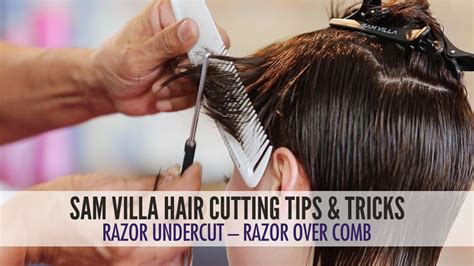 Razor Undercut Tutorial Using Razor Over Comb Technique - YouTube