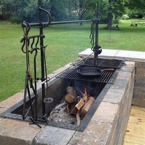 20+ Outdoor Cooking Pit Ideas - HMDCRTN