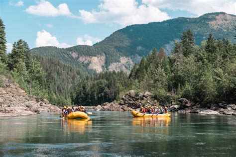 White water rafting in Montana with Glacier Raft Company