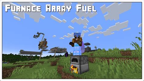 Furnace Array Fuel - E33 | Another Day in Minecraft - No Mining - YouTube