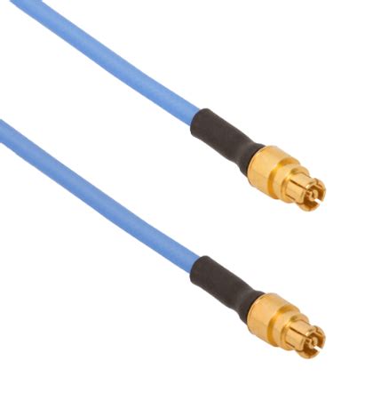 SMPM Female to SMPM Female 12" Cable Assembly for .047 Cable | SV Microwave