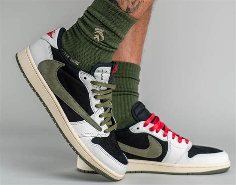 Travis Scott x Air Jordan 1 Low 'Olive' Release Info – Hype Vault