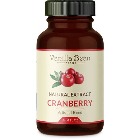 Natural Cranberry Extract – Vanilla Bean Kings