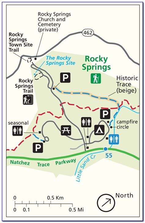 Natchez Trace Parkway Interactive Map | prosecution2012