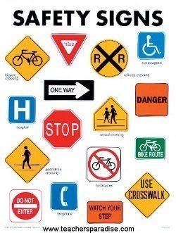 17 Best images about Safety Signs on Pinterest | Autism helper, Cut and ...