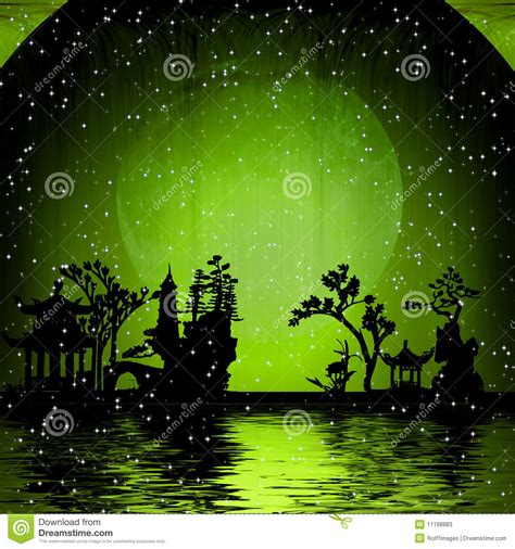 19 Asia Landscape Vector Images - Chinese Landscape Silhouette Vector ...