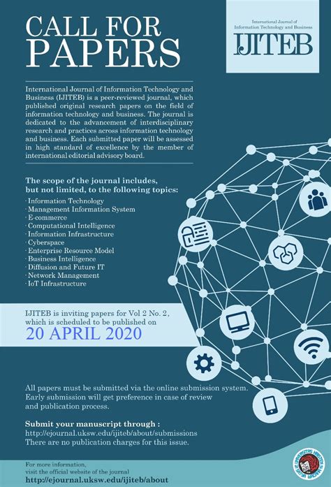 Announcements | International Journal of Information Technology and Business