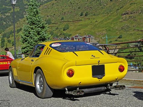 Ferrari 275 GTB: yellow color * All PYRENEES · France, Spain, Andorra