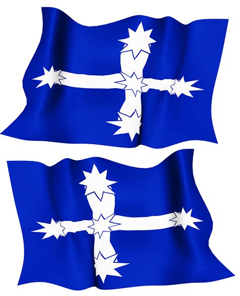 EUREKA FLAG DECAL left and right facing SIZE 80 MM BY 51 MM NED KELLY | eBay