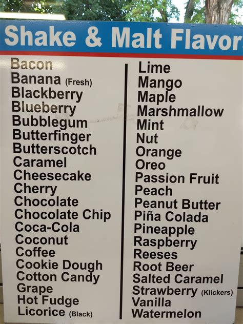 Check out our updated list of... - Ice-Burg Drive-In | Facebook