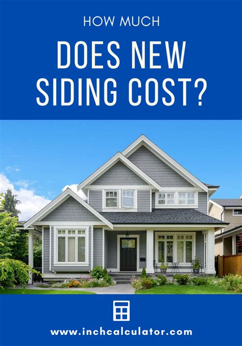 Cost to Install Siding - 2021 Exterior Siding Prices - Inch Calculator