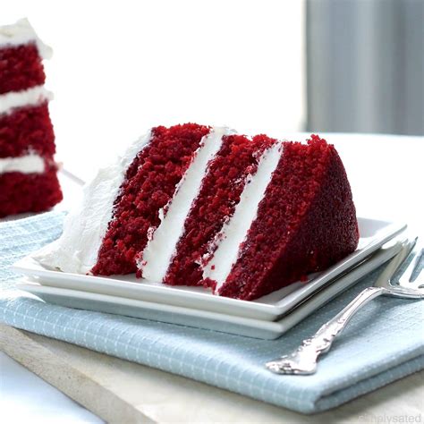 Red Velvet Cake - Simply Sated