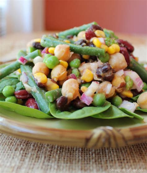 4-Bean Salad - Straight Up Food