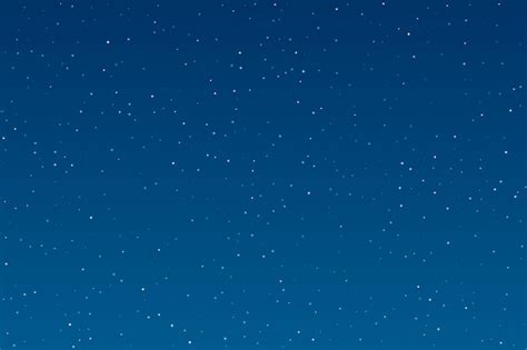 Premium Vector | Winter snowed night sky background