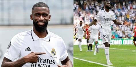 Antonio Rudiger Scores Debut Goal For Real Madrid