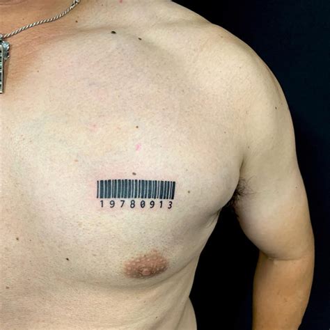 30+ Barcode Tattoos to Stamp Your Unique Identity in the Modern World - 100 Tattoos