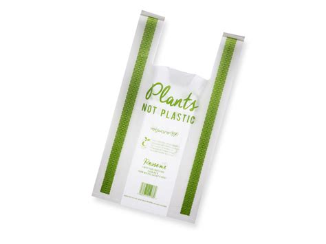 Compostable Bioplastic Carrier Bag – Green Man Packaging