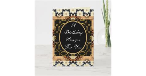 Customizable Birthday Prayer Greeting Card | Zazzle