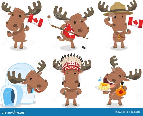 Canadian Moose Cartoon