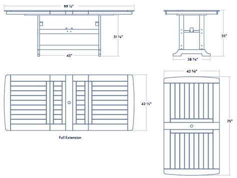 Napa Extension Counter Table - Sister Bay Furniture