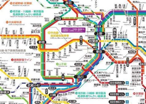 Tokyo Train Map: The Complete Guide to Tokyo Subways & Railways | LIVE ...