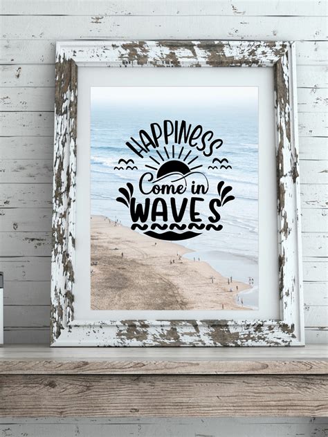 Beach Wall Art, Ocean Print, Beach Quotes, Vacation Quote, Gift for the Beach Lover - Etsy