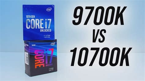 Intel i7-10700K vs i7-9700K - Does Hyperthreading Matter? | TechPlanet