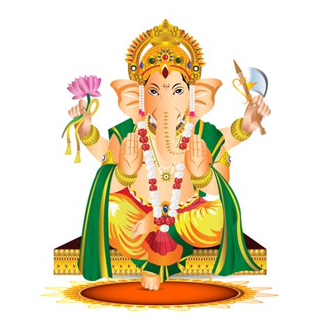 Lord ganesha illustration 12005593 PNG