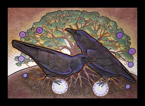 Huginn and Muninn by Ravenari on DeviantArt