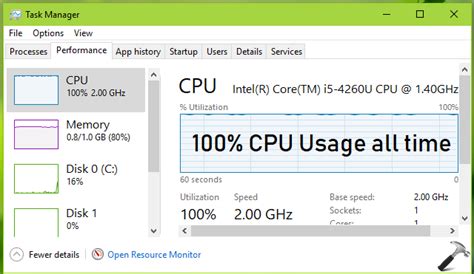 How To Fix Ntoskrnlexe High Cpu Usage In Windows 10