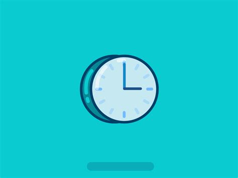 Clock Icon Loop by Dave Gamez on Dribbble