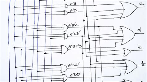 Logic Diagram Of A Decoder Circuit