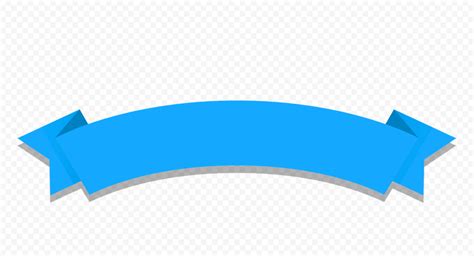 Graphic Blue Ribbon Banner Transparent Background | Citypng