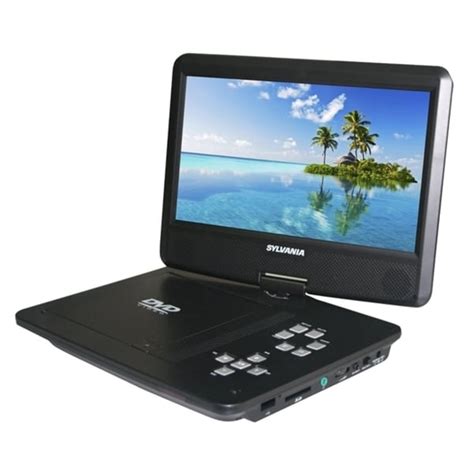 Shop Sylvania 10-inch Portable DVD Player - Free Shipping Today ...