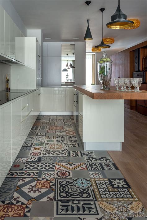 30 Beautiful Examples of Kitchen Floor Tile