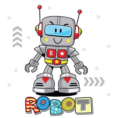 Cute Robot Clipart Transparent PNG Hd, Cute Cartoon Robot Illustration Vector, Abstract ...