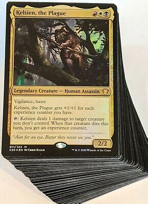 ***Custom Commander Deck*** Kelsien, the Plague - Deathtouch Assassins - EDH MTG | eBay