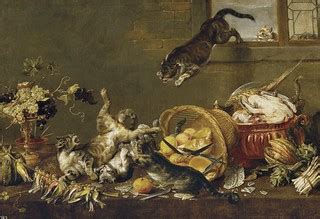 Bataille de chats dans un garde-manger | Paul de Vos, (1595 … | Flickr